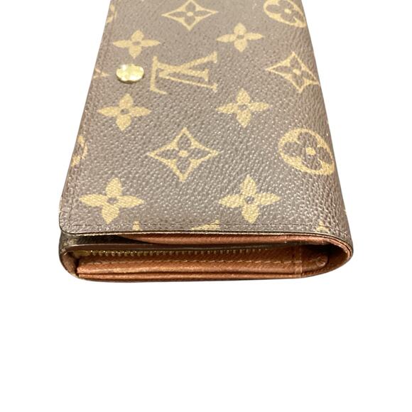 Vintage Louis Vuitton Wallet Women’s 1 Size Monogram Leather RA0928 Tresor Brown - Picture 4 of 10